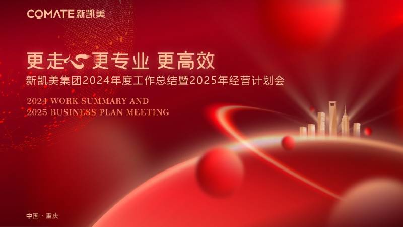 【更走心 更专业 更高效】新凯美集团2024年度工作总结暨2025年经营计划会圆满落幕！